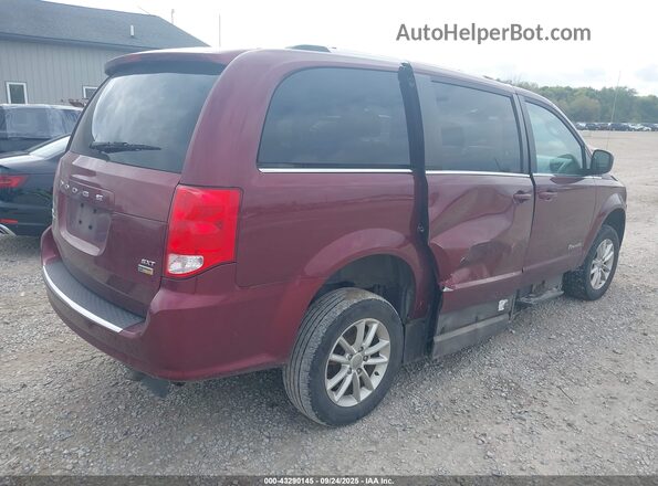 2C4RDGCG7JR216089 2018 DODGE GRAND CARAVAN Красный 