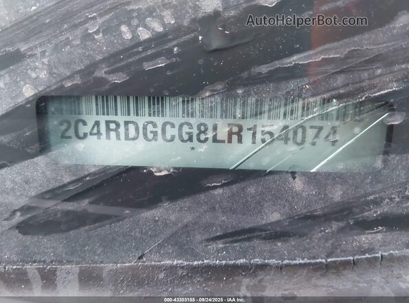 2C4RDGCG8LR154074 2020 DODGE GRAND CARAVAN Black Շարժիչի բաժամունքի տեսք