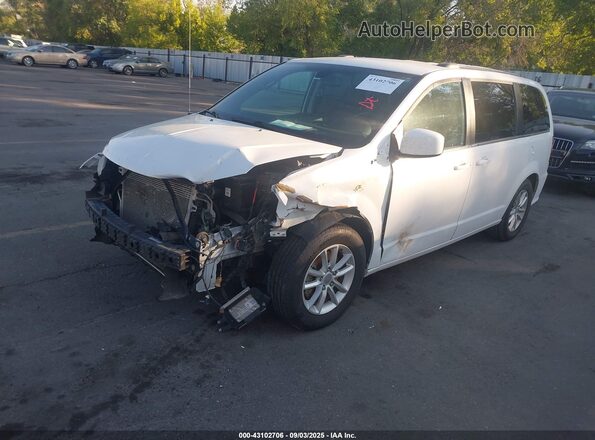 2C4RDGCG9LR173720 2020 DODGE GRAND CARAVAN White წინა მარცხენა ხედი სამი მეოთხედიდან