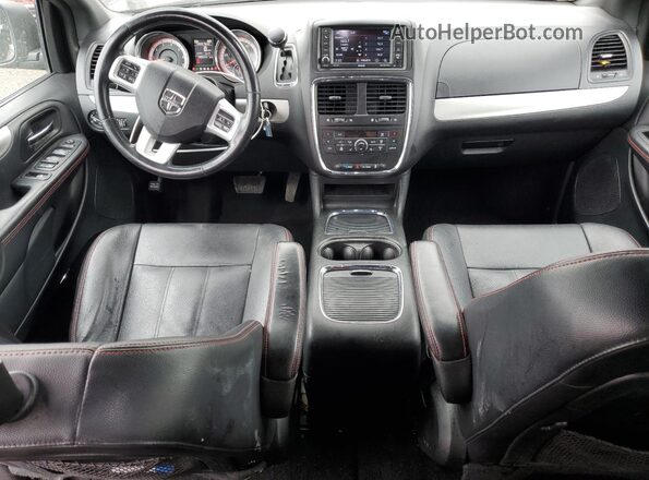 2C4RDGEGXJR345375 2018 DODGE GRAND Черный 