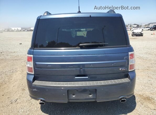 2FMGK5B83JBA10963 2018 FORD FLEX Blue 