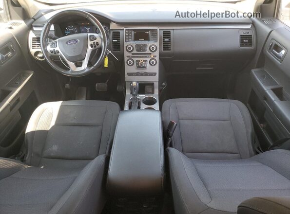 2FMGK5B83JBA10963 2018 FORD FLEX Blue 
