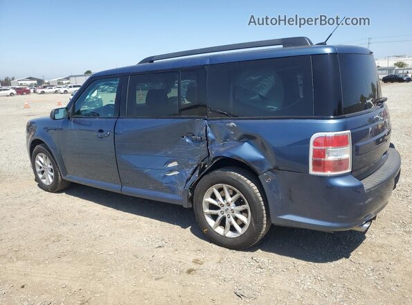 2FMGK5B83JBA10963 2018 FORD FLEX Blue 