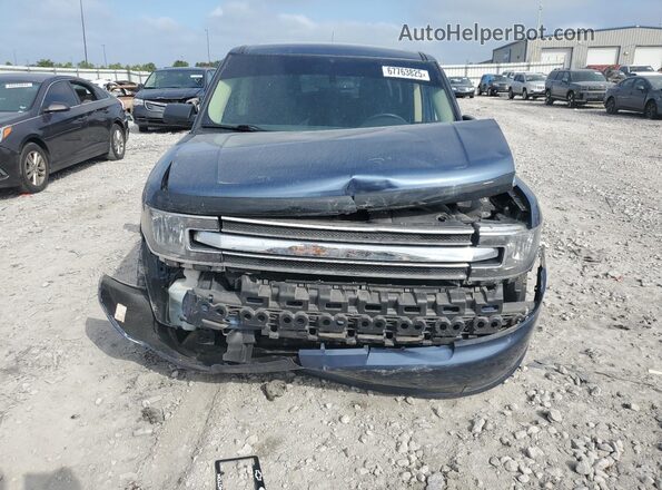 2FMGK5B88JBA01336 2018 FORD FLEX Blue 