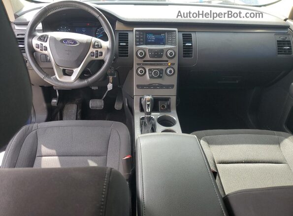 2FMGK5B88JBA01336 2018 FORD FLEX Blue 