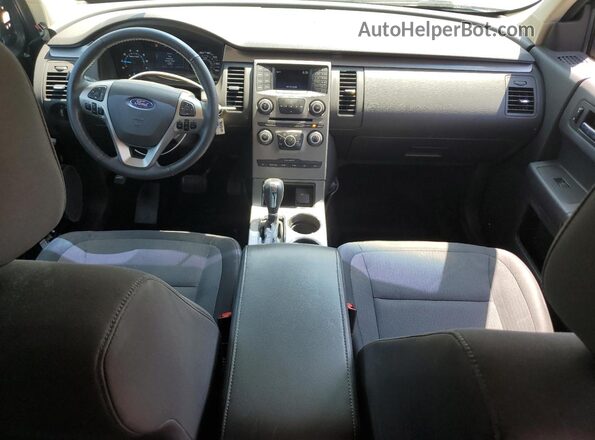 2FMGK5B89JBA10515 2018 FORD FLEX Blue 