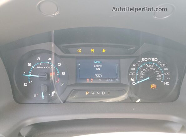 2FMGK5B89JBA10515 2018 FORD FLEX Blue 