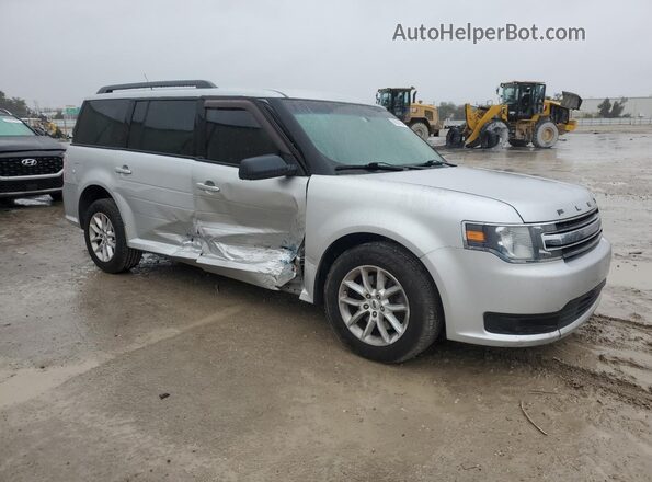 2FMGK5B89JBA22275 2018 FORD FLEX Silver 