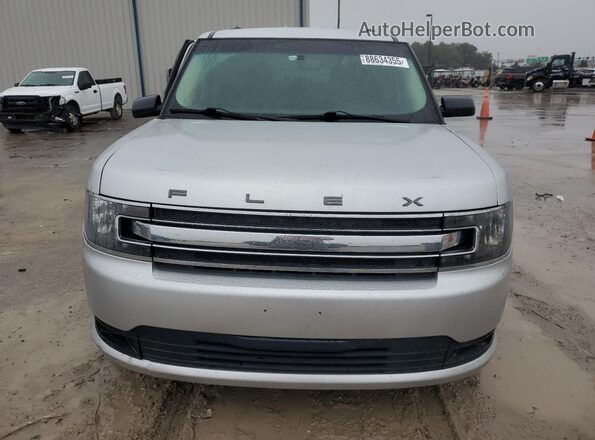 2FMGK5B89JBA22275 2018 FORD FLEX Silver 