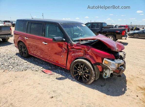 2FMGK5C80JBA19618 2018 FORD FLEX Red 