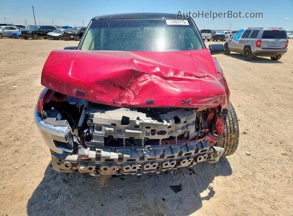 2FMGK5C80JBA19618 2018 FORD FLEX Red 