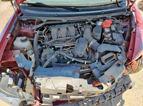 2FMGK5C80JBA19618 2018 FORD FLEX Red 