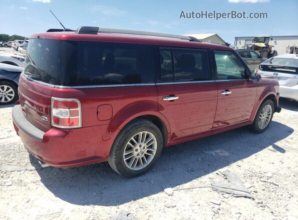 2FMGK5C83JBA12372 2018 FORD FLEX Red 