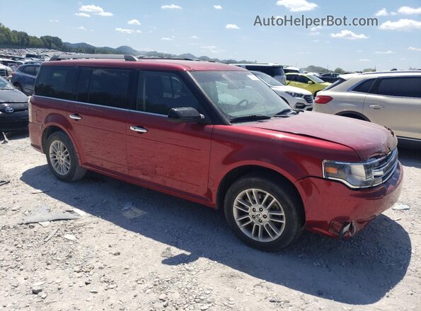 2FMGK5C83JBA12372 2018 FORD FLEX Red 