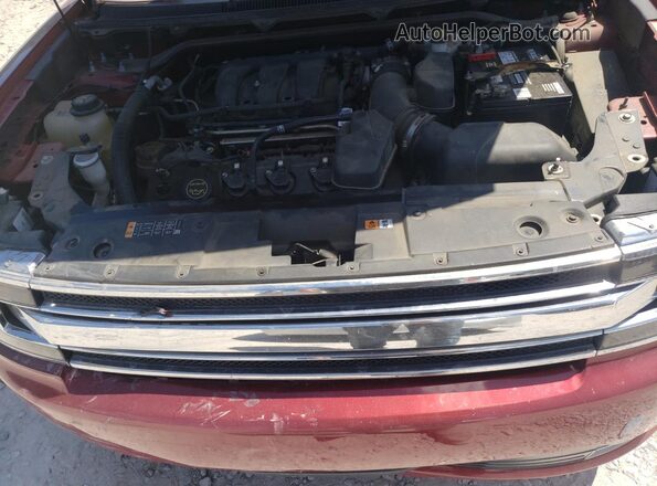 2FMGK5C83JBA12372 2018 FORD FLEX Red 