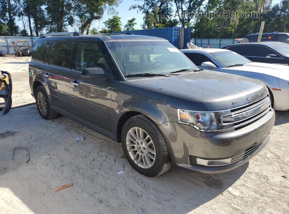 2FMGK5C85JBA16438 2018 FORD FLEX Серый 