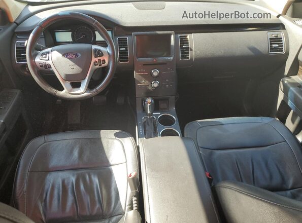 2FMGK5C85JBA16438 2018 FORD FLEX Серый 