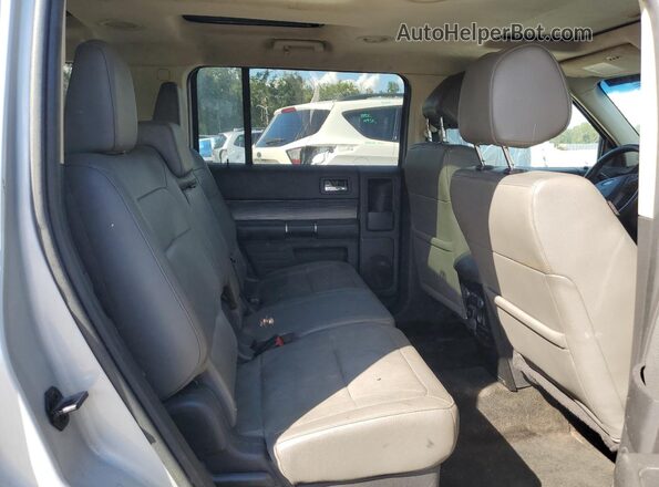 2FMGK5C85JBA20084 2018 FORD FLEX Silver Սալոնի հետևի տեսք