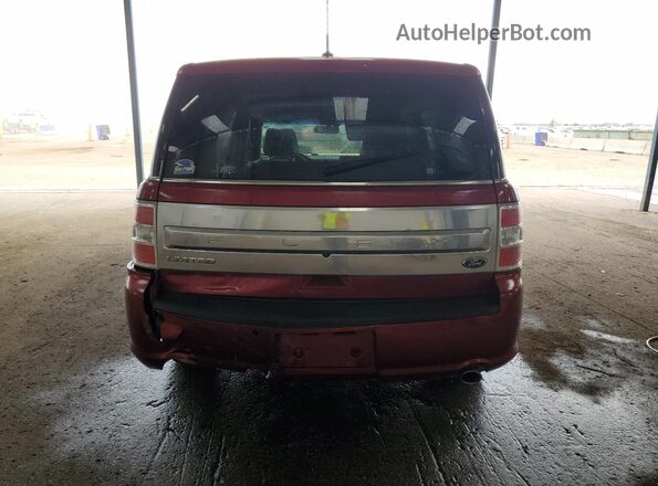 2FMGK5D89HBA00946 2017 FORD FLEX Red 