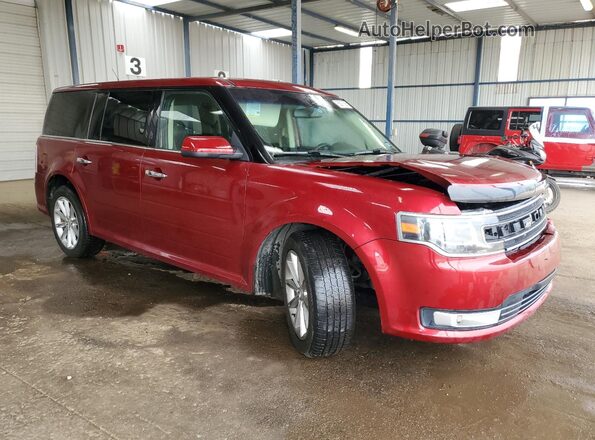 2FMGK5D89HBA00946 2017 FORD FLEX Red 