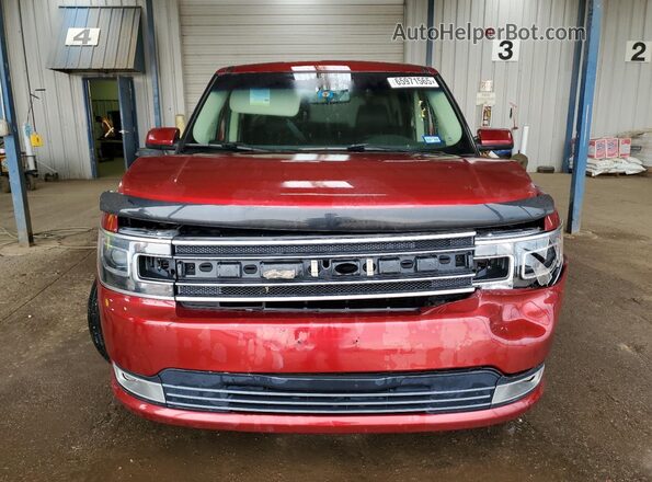 2FMGK5D89HBA00946 2017 FORD FLEX Red 