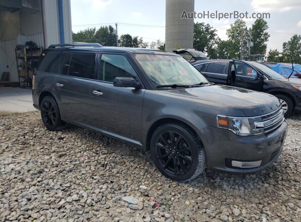 2FMHK6C88JBA15407 2018 FORD FLEX Серый 