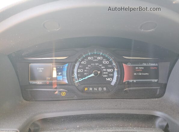2FMHK6DT3GBA22762 2016 FORD FLEX Silver 