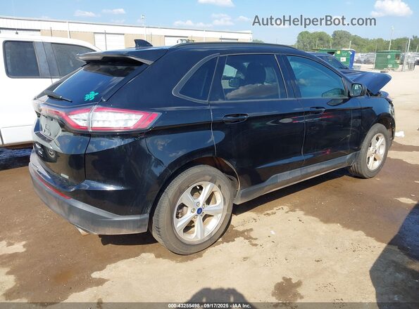2FMPK3G90GBC51605 2016 FORD EDGE Black Tył prawy