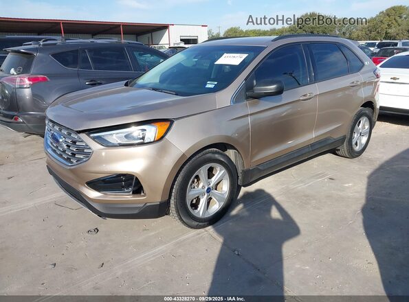2FMPK3G90LBA35151 2020 FORD EDGE Gold Առջևի ձախ երեք քառորդ տեսարան