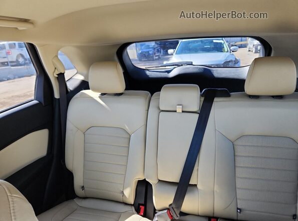 2FMPK3G91KBB93304 2019 FORD EDGE White Вид задніх сидінь
