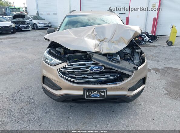 2FMPK3G97MBA30241 2021 FORD EDGE Brown Սալոնի հետևի տեսք