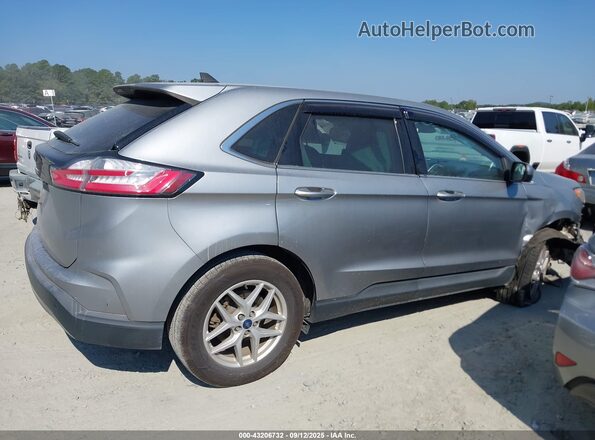 2FMPK3J92MBA19933 2021 FORD EDGE Silver Սալոնի հետևի տեսք