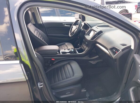 2FMPK3J93LBB30702 2020 FORD EDGE Gray Widok wnętrza z przodu