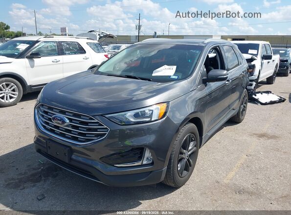 2FMPK3J93LBB30702 2020 FORD EDGE Gray Przód lewy