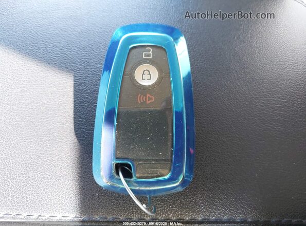 2FMPK3J94LBA71272 2020 FORD EDGE Blue წინა პანელის ხედი