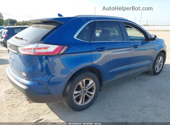 2FMPK3J94LBA71272 2020 FORD EDGE Blue უკანა მარჯვენა