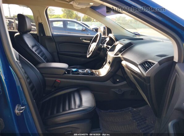 2FMPK3J94LBA71272 2020 FORD EDGE Blue წინა სალონის ხედი