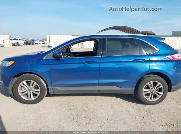 2FMPK3J94LBA71272 2020 FORD EDGE Blue სალონის 360-გრადუსიანი ხედი