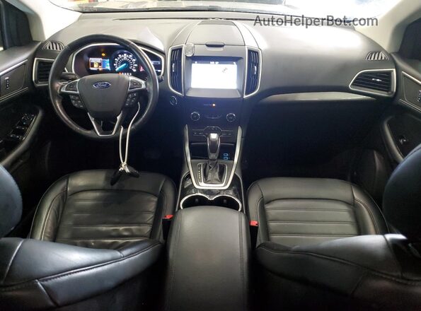 2FMPK3J96HBB67962 2017 FORD EDGE Gray წინა პანელის ხედი