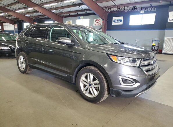 2FMPK3J96HBB67962 2017 FORD EDGE Gray წინა მარჯვენა