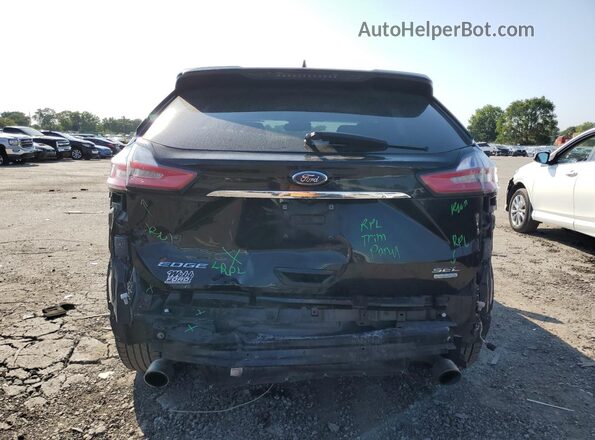 2FMPK3J96LBB26191 2020 FORD EDGE Black Вид ззаду