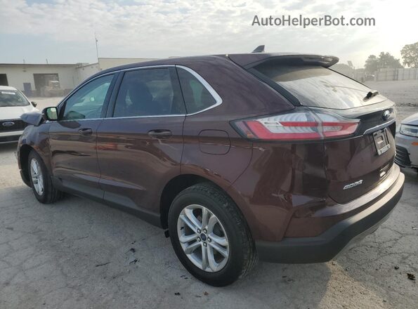 2FMPK3J97LBB04927 2020 FORD EDGE Burgundy Tył lewy