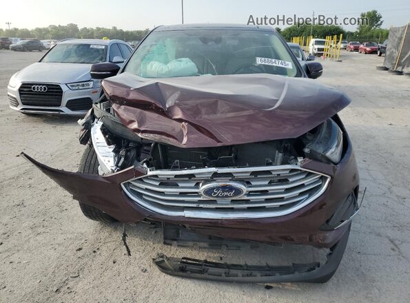 2FMPK3J97LBB04927 2020 FORD EDGE Burgundy Widok z przodu