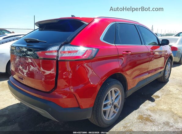2FMPK3J97MBA33861 2021 FORD EDGE Red Հետևի աջ