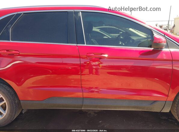 2FMPK3J97MBA33861 2021 FORD EDGE Red Սալոնի հետևի տեսք