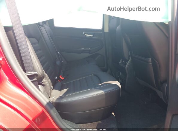 2FMPK3J98LBA03816 2020 FORD EDGE Red Widok naklejki z numerem VIN