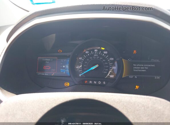 2FMPK3J99LBB53532 2020 FORD EDGE Gray უკანა სავარძლების ხედი