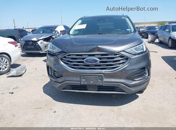 2FMPK3J99LBB53532 2020 FORD EDGE Gray უკანა სალონის ხედი