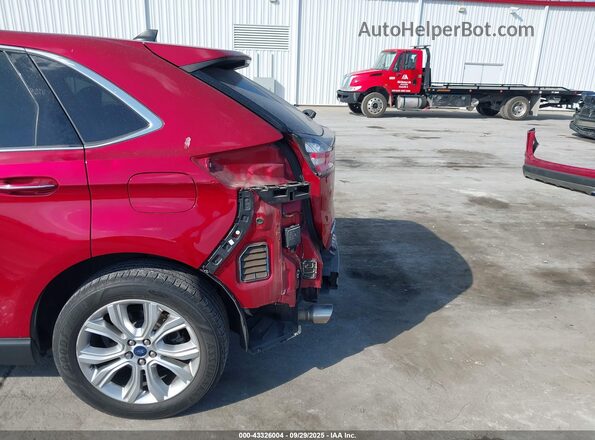 2FMPK3K93LBB24509 2020 FORD EDGE Red Դիմացի տեսք