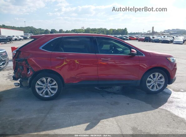 2FMPK3K93LBB24509 2020 FORD EDGE Red Սալոնի 360 աստիճան տեսք